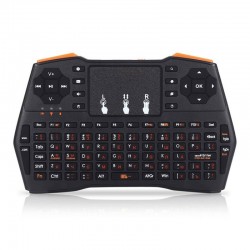  i8 Plus Russian 2.4G Wireless Mini Touchpad Keyboard Air Mouse Airmouse for TV Box Mini PC