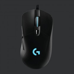  G403 6-keys 12000DPI Five-speed Adjustable Wired Optical Gaming Mouse with Counterweight, Length: 2m (Black)
