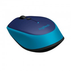  M336 1000DPI Bluetooth 3.0 Symmetrical Design Wireless Bluetooth Optical Mouse (Blue)